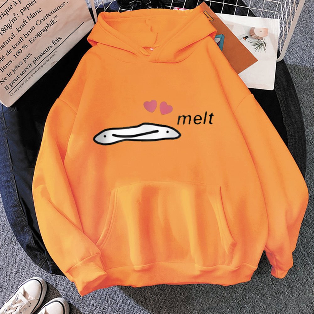 Cute Anime Melting Heart Hoodie | ventumra