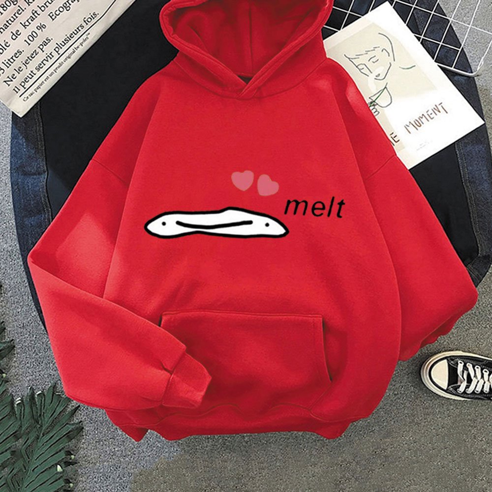 Cute Anime Melting Heart Hoodie | ventumra