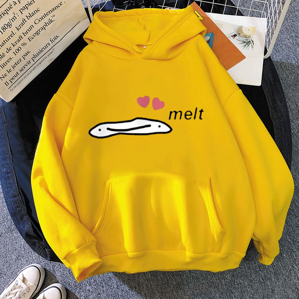 Cute Anime Melting Heart Hoodie | ventumra