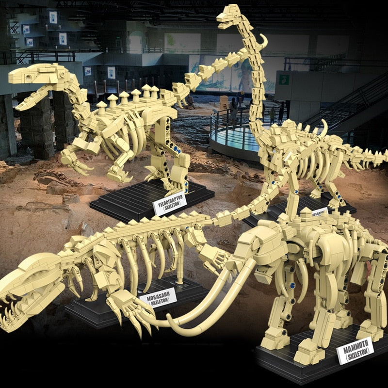 Dinosaur Fossil Skeletons Building Blocks Collection 2 | LIMITED STOCK | ventumra
