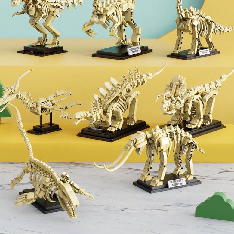 Dinosaur Fossil Skeletons Building Blocks Collection 2 | LIMITED STOCK | ventumra