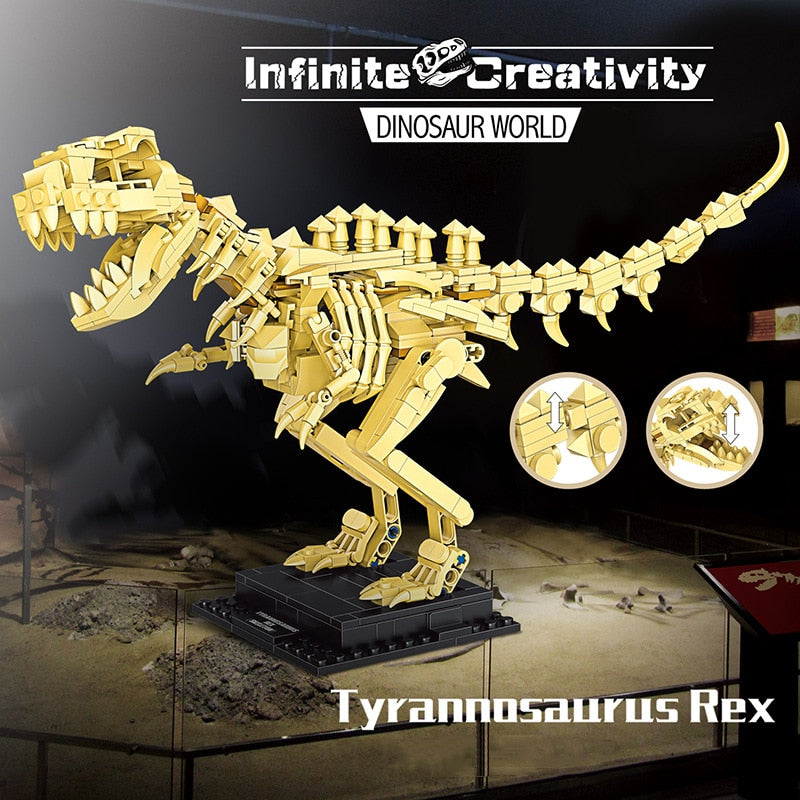 Dinosaur Fossil Skeletons Building Blocks Collection 2 | LIMITED STOCK | ventumra