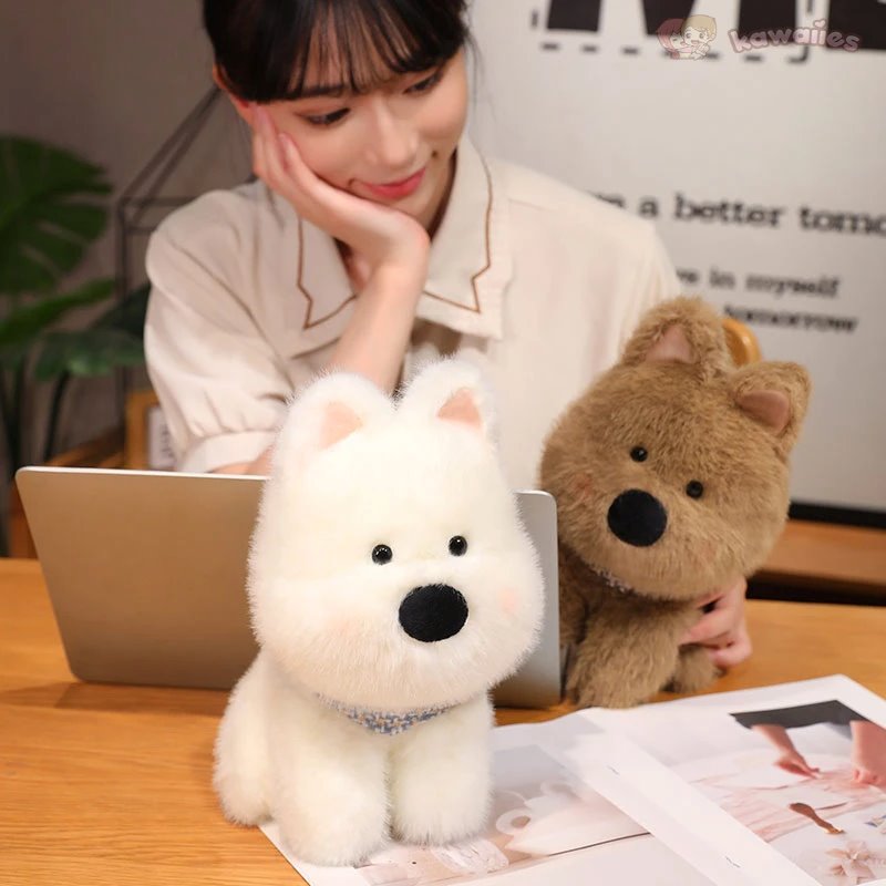 Peluche per cani West Highland Terrier Dougal e Skye | ventumra