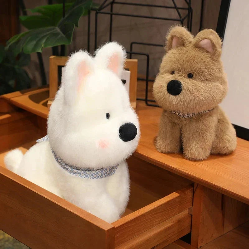 Peluche per cani West Highland Terrier Dougal e Skye | ventumra