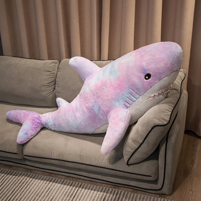 kawaiies-softtoys-plushies-kawaii-plush-Giant Fuzzy Galaxy Shark Plushies | NEW Soft toy 