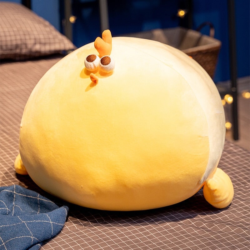 kawaiies-softtoys-plushies-kawaii-plush-Jaba the Chonky Yellow Chicken Plushie Soft toy 