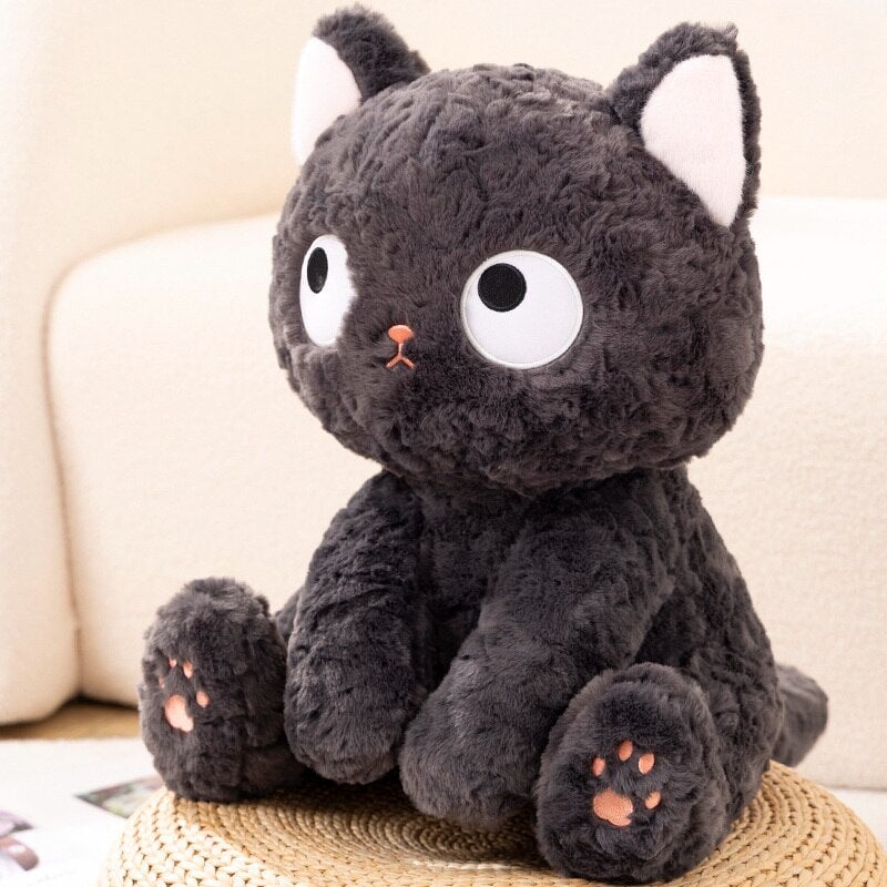 Peluche di gatto nero Jiji, carino e soffice | Scorte limitate | ventumra