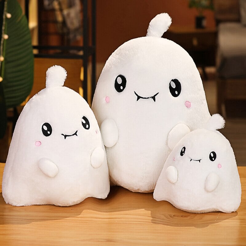 Kawaii Grim Reaper & Ghost Halloween Plushies | ventumra
