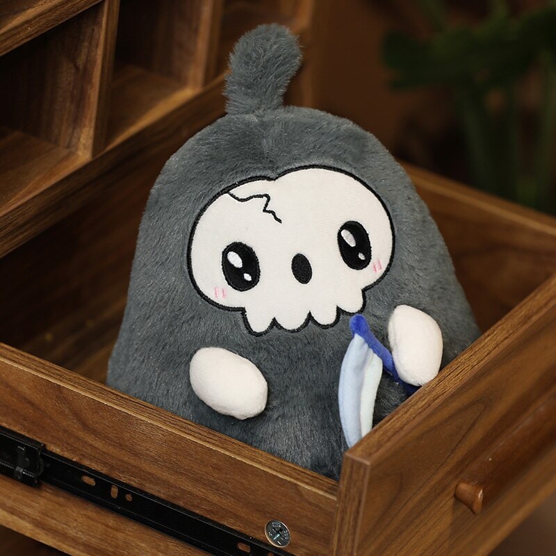 Kawaii Grim Reaper & Ghost Halloween Plushies | ventumra