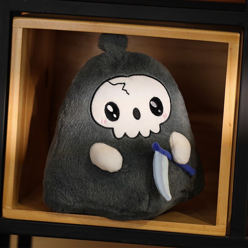 Kawaii Grim Reaper & Ghost Halloween Plushies | ventumra