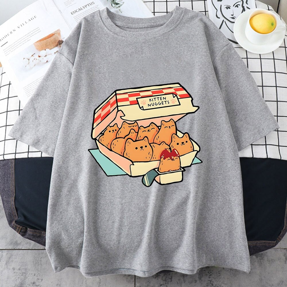 Kawaii-killinge-nuggets-unisex-T-shirt | ventumra