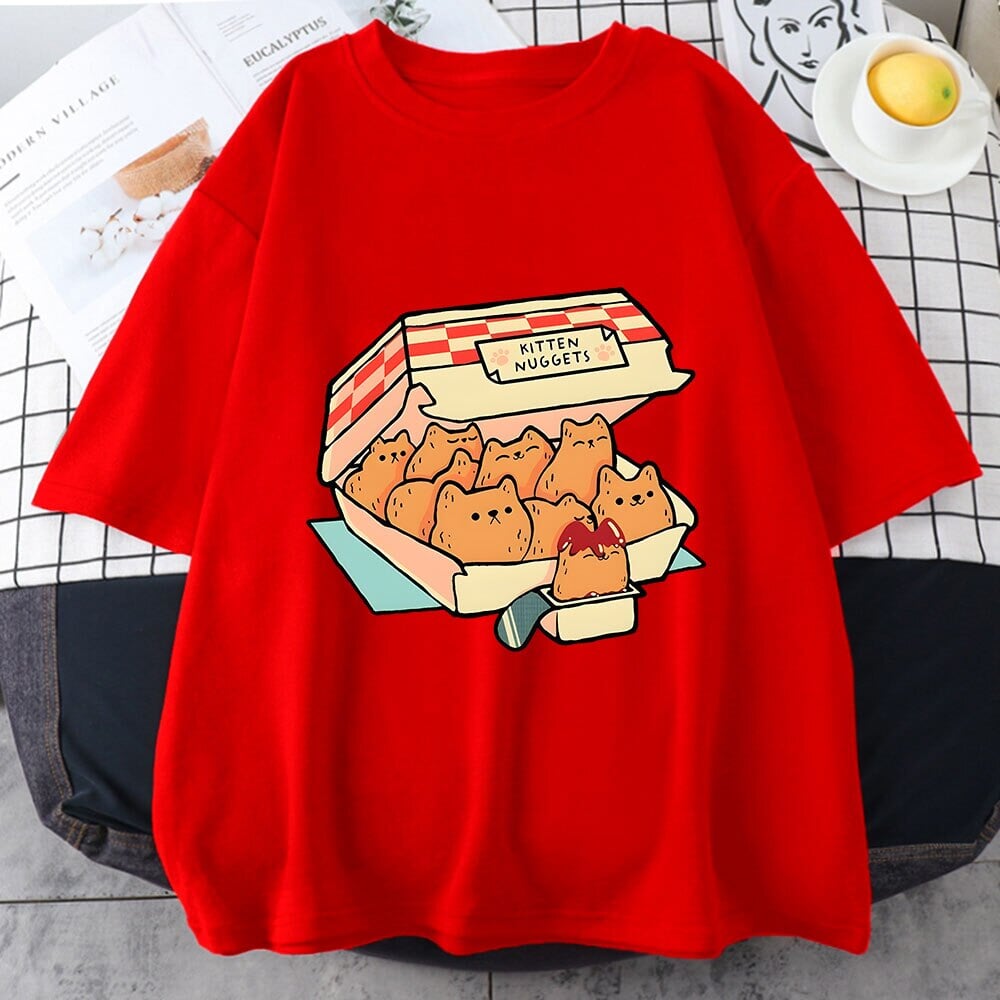 Kawaii-killinge-nuggets-unisex-T-shirt | ventumra