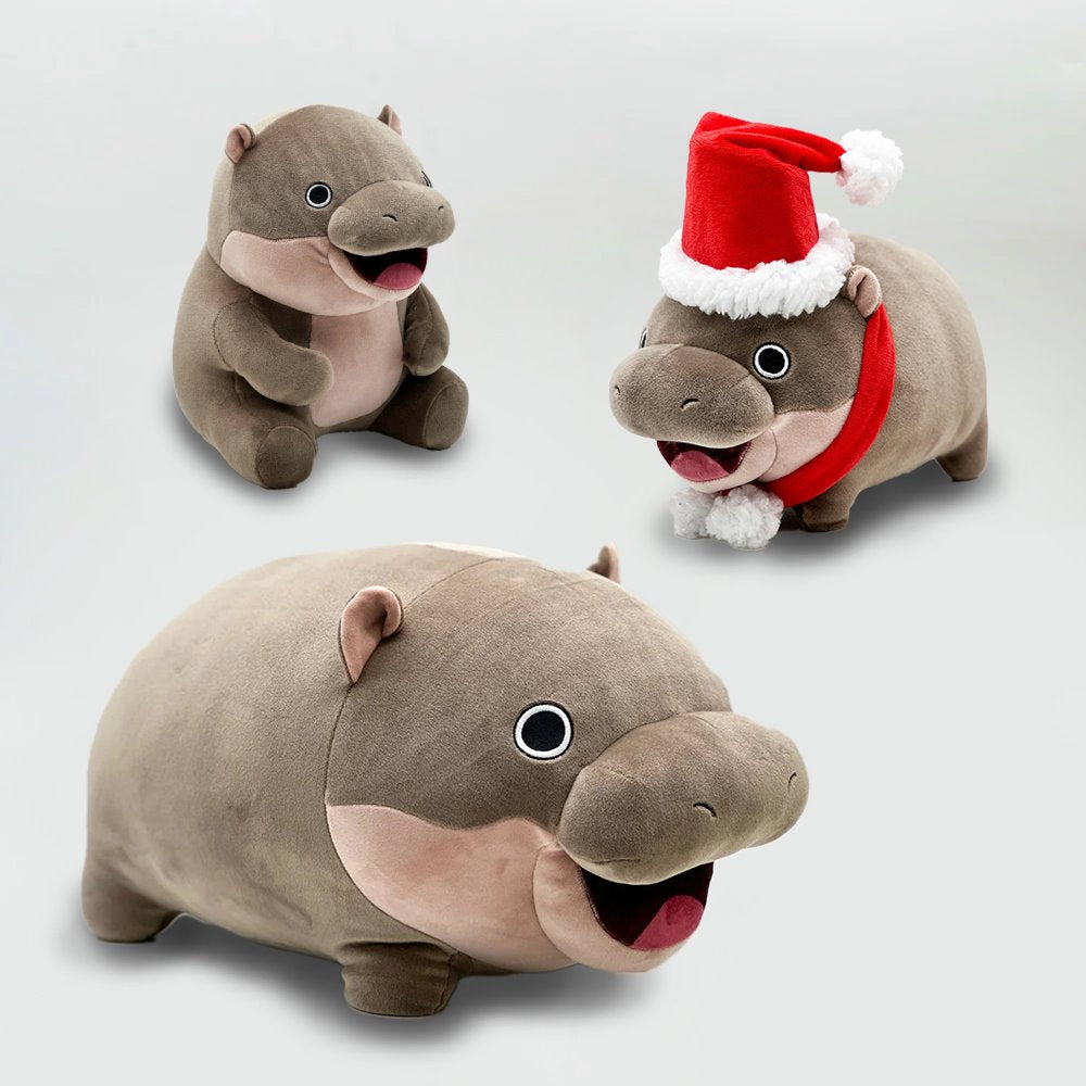Kawaii Moo Deng Baby Hippo Plushie | ventumra