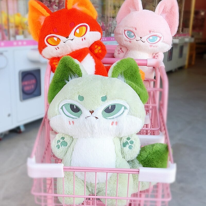 Peluche de raposa elegante Kawaii | ventumra