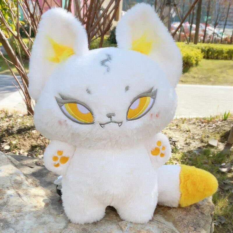 kawaiies-softtoys-plushies-kawaii-plush-Kawaii Sleek Fox Plushie | NEW Soft toy Black 