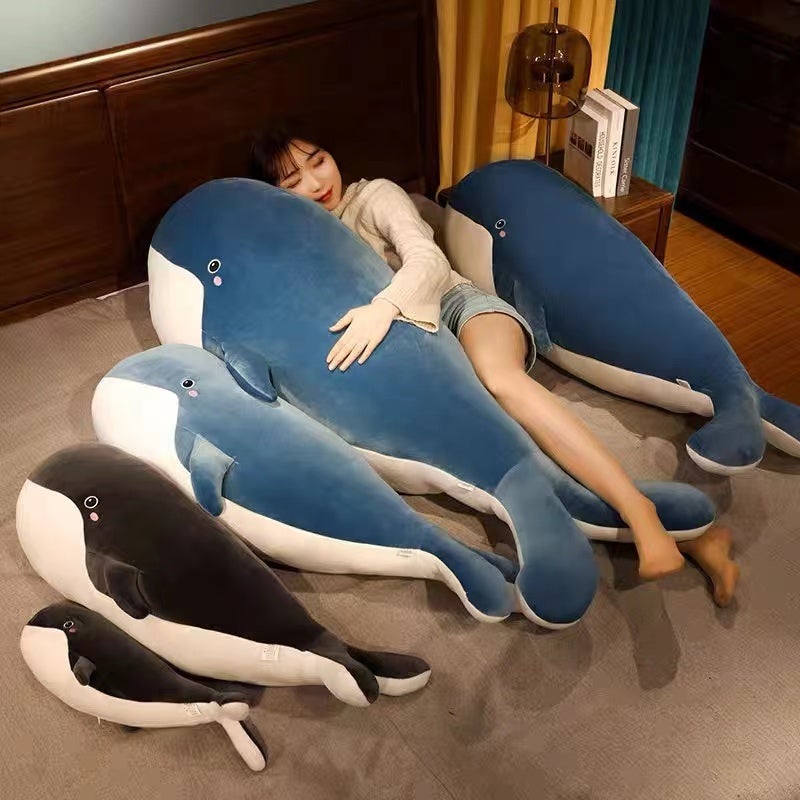 Blue Giant Kawaii Whale Plushie | ventumra