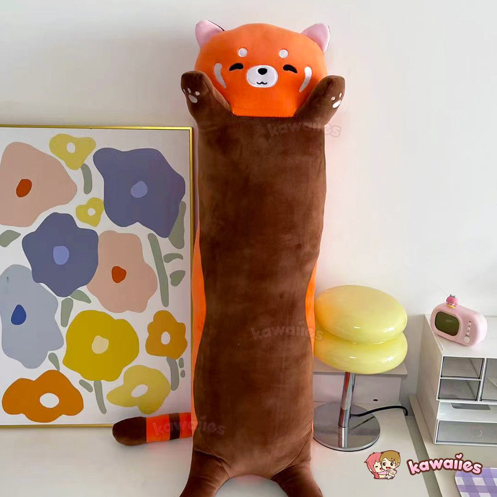 kawaiies-softtoys-plushies-kawaii-plush-Kawaiies® Long Snuggly Chai Red Panda Axolotl Capybara Plushies Soft toy 