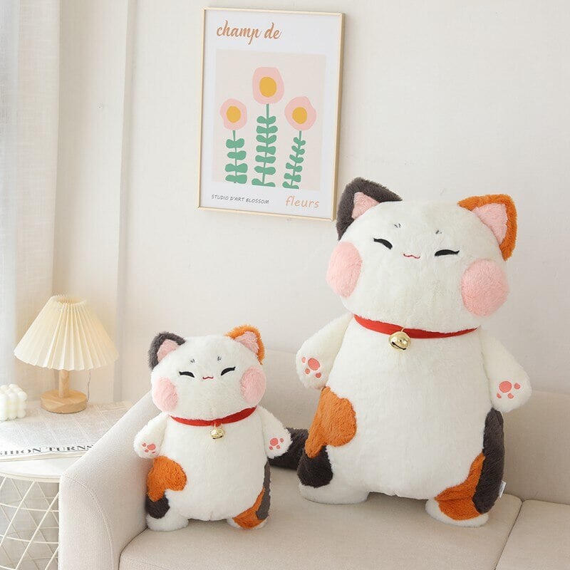 Kelly the Proud Lucky Fortune Cat Plush | ventumra