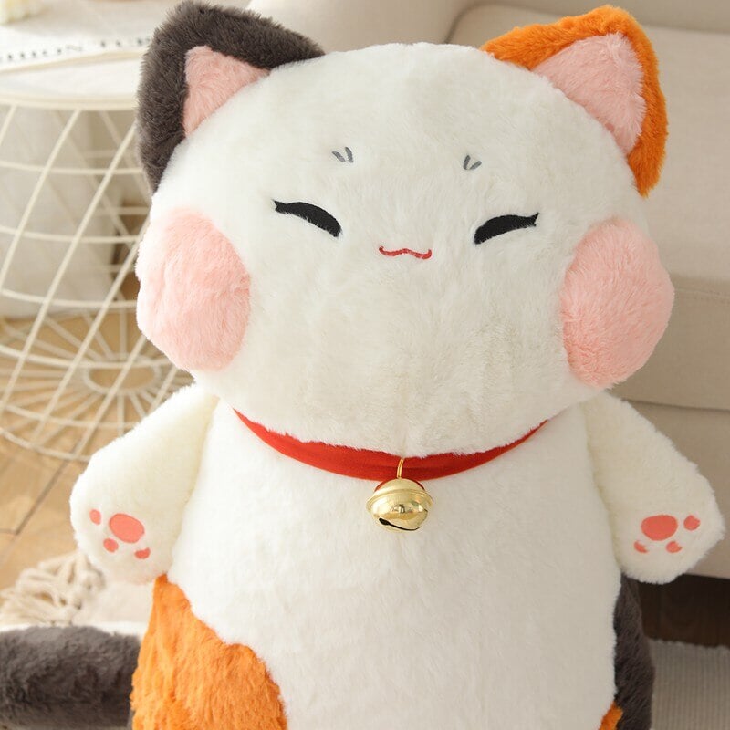 Kelly the Proud Lucky Fortune Cat Plush | ventumra