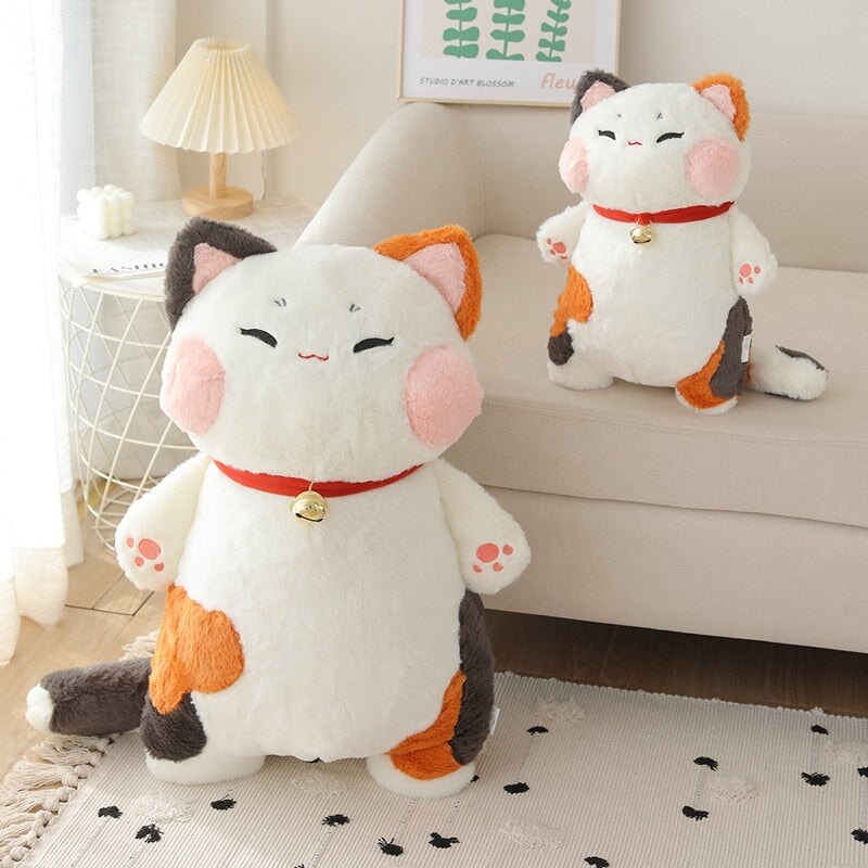 Kelly the Proud Lucky Fortune Cat Plush | ventumra