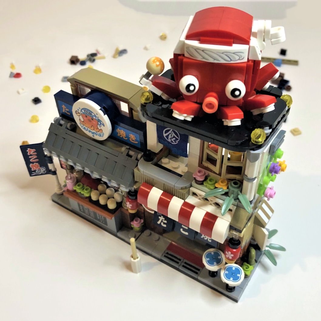 Micro Takoyaki Octopus Balls Building Sets | ventumra