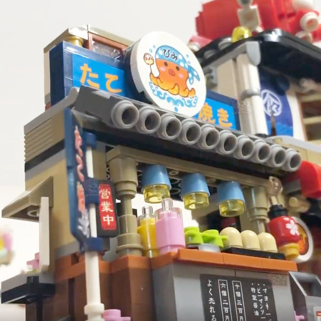 Micro Takoyaki Octopus Balls Building Sets | ventumra