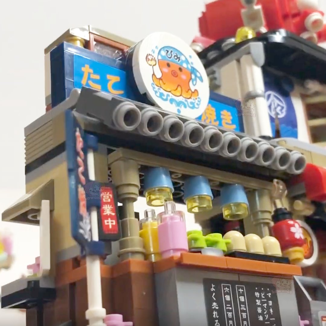 Micro Takoyaki Octopus Balls Building Sets | ventumra