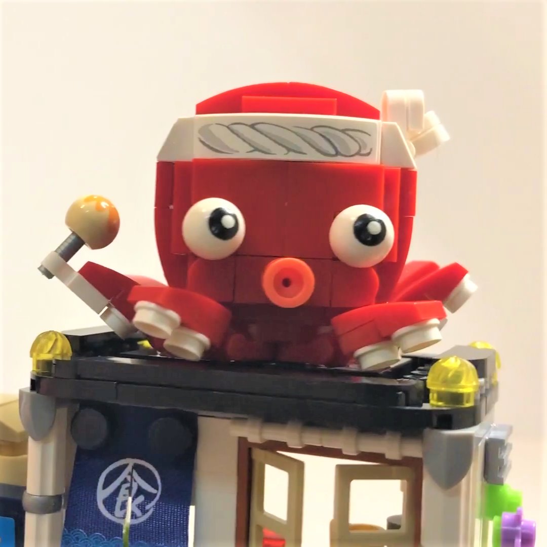Micro Takoyaki Octopus Balls Building Sets | ventumra