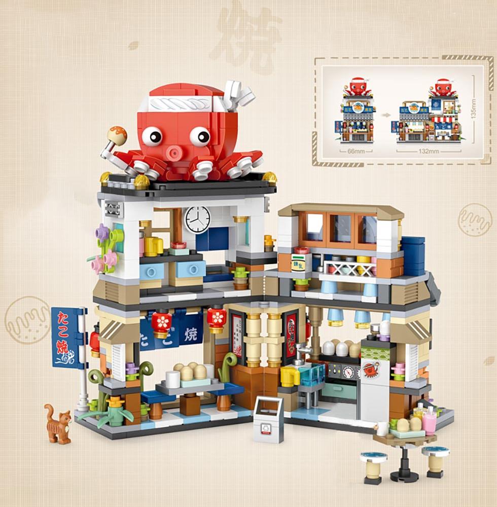 Micro Takoyaki Octopus Balls Building Sets | ventumra