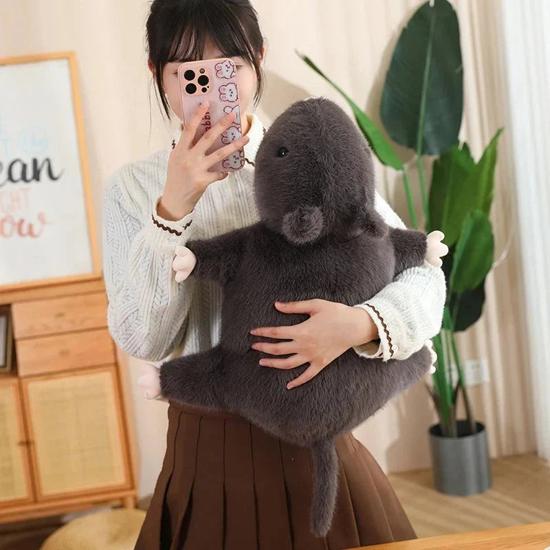 Nibbles the Black Rat Plush | ventumra