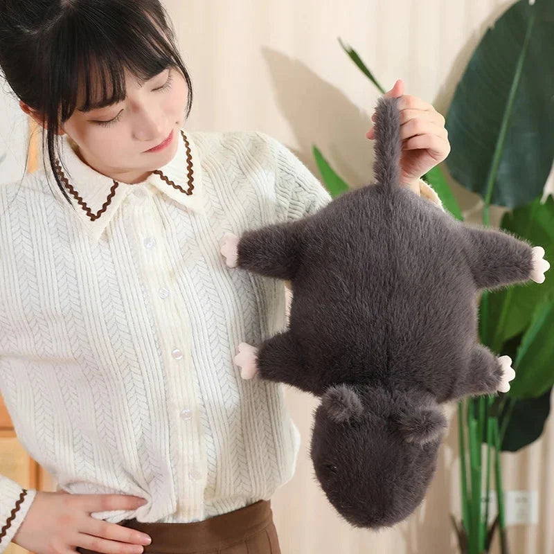 Nibbles the Black Rat Plush | ventumra