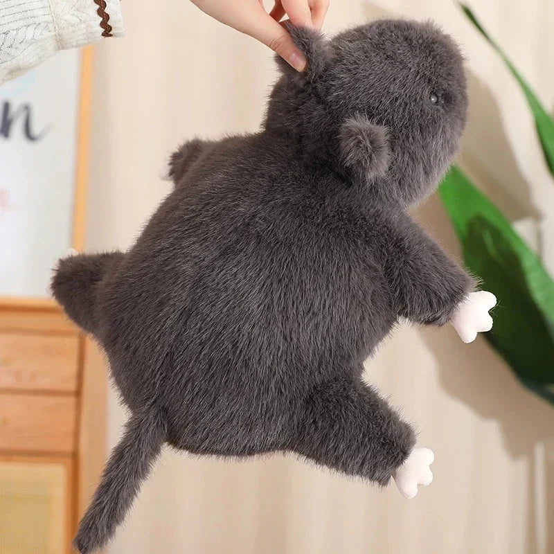 Nibbles the Black Rat Plush | ventumra