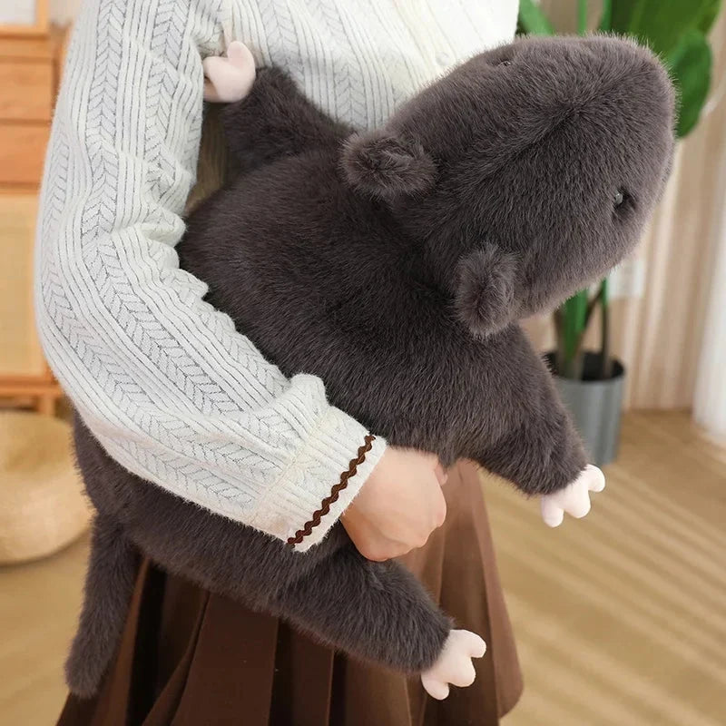 Nibbles the Black Rat Plush | ventumra