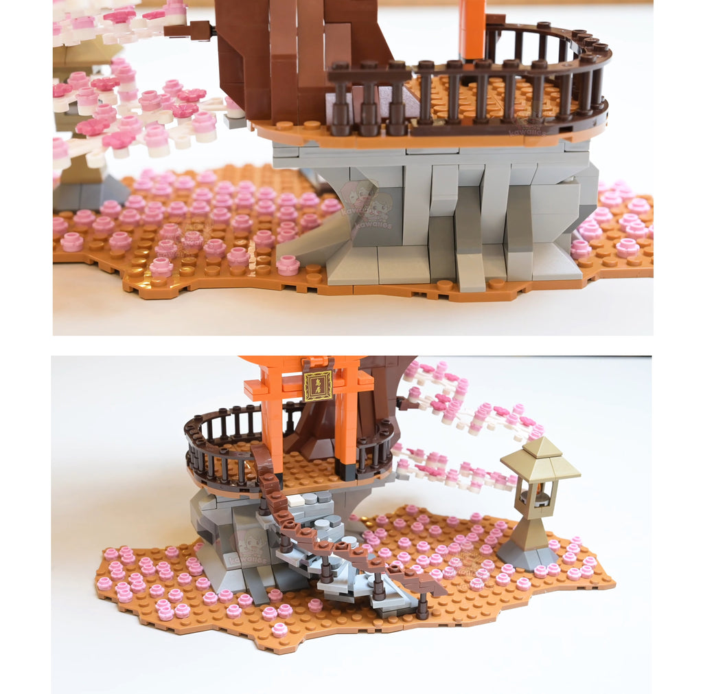 Romantisk lysende japansk kirsebærblomsttræ-byggesæt | Specialudgave | ventumra