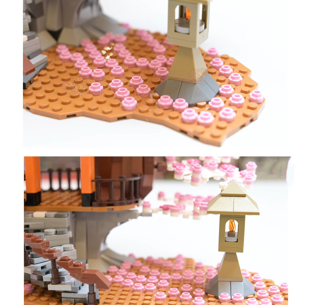 Romantisk lysende japansk kirsebærblomsttræ-byggesæt | Specialudgave | ventumra