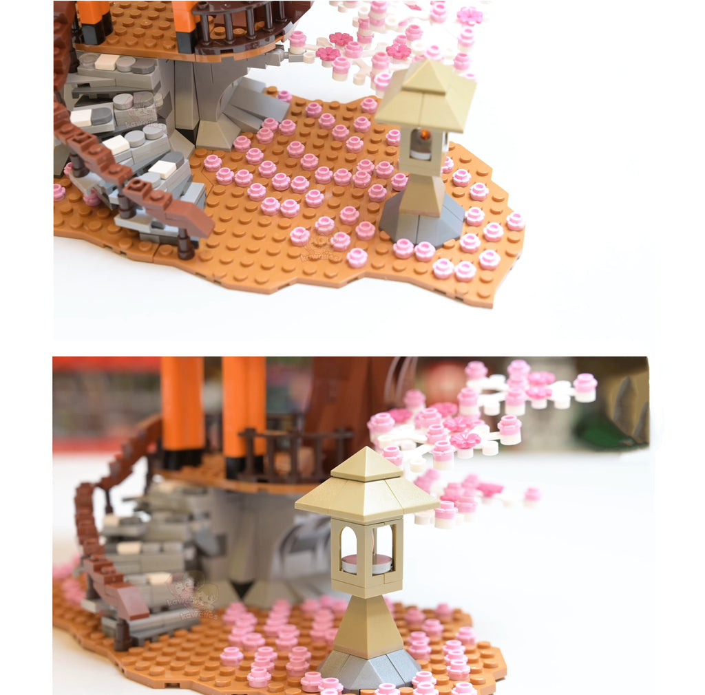 Romantisk lysende japansk kirsebærblomsttræ-byggesæt | Specialudgave | ventumra