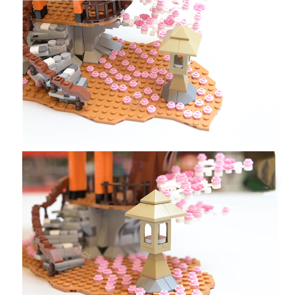 Romantisk lysende japansk kirsebærblomsttræ-byggesæt | Specialudgave | ventumra