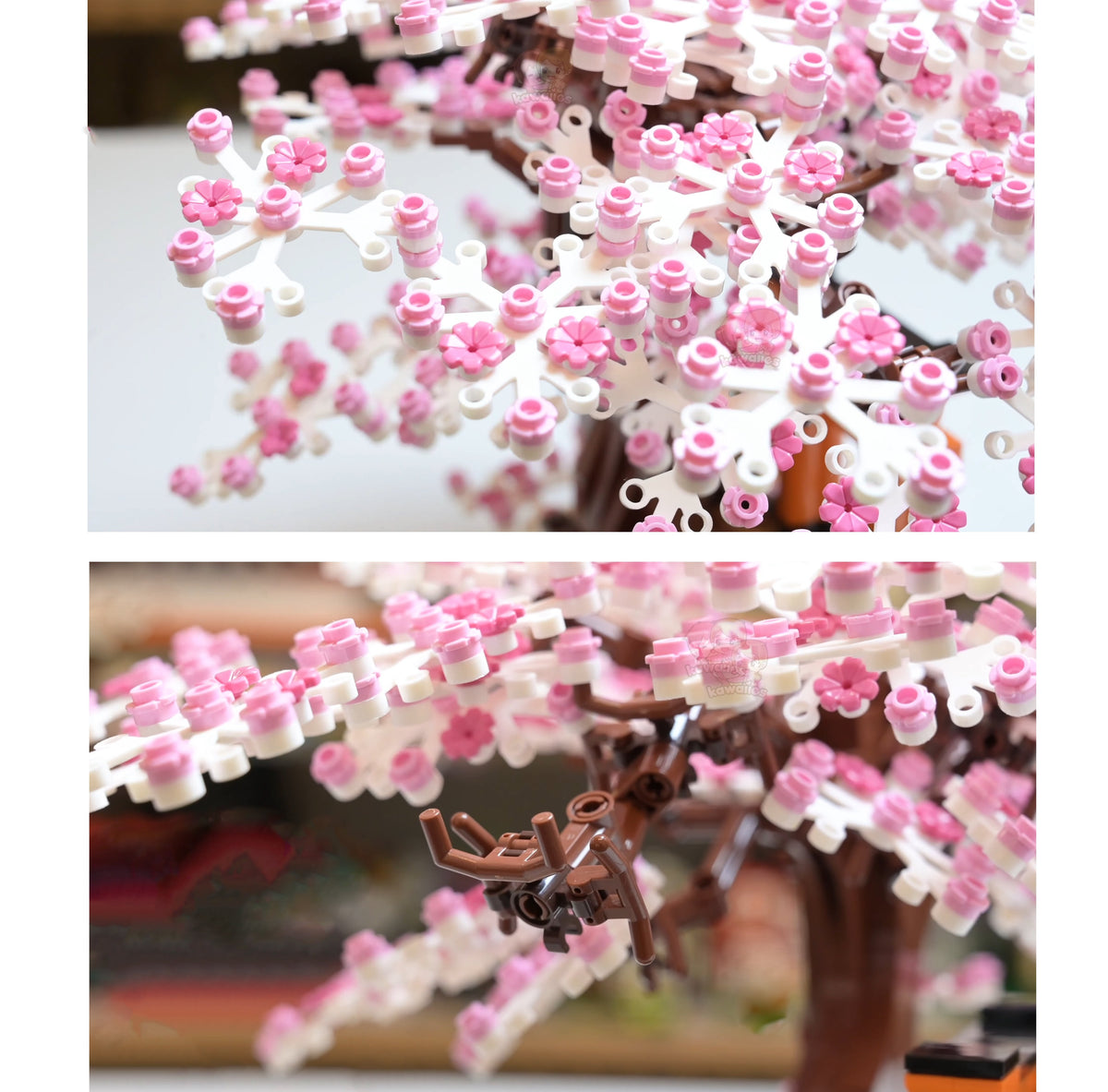 Romantisk lysende japansk kirsebærblomsttræ-byggesæt | Specialudgave | ventumra