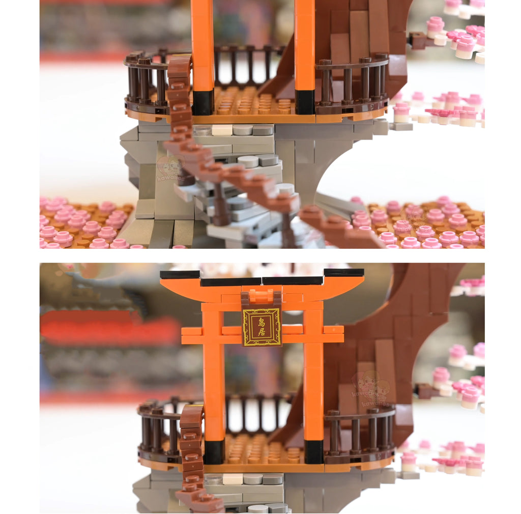 Romantisk lysende japansk kirsebærblomsttræ-byggesæt | Specialudgave | ventumra