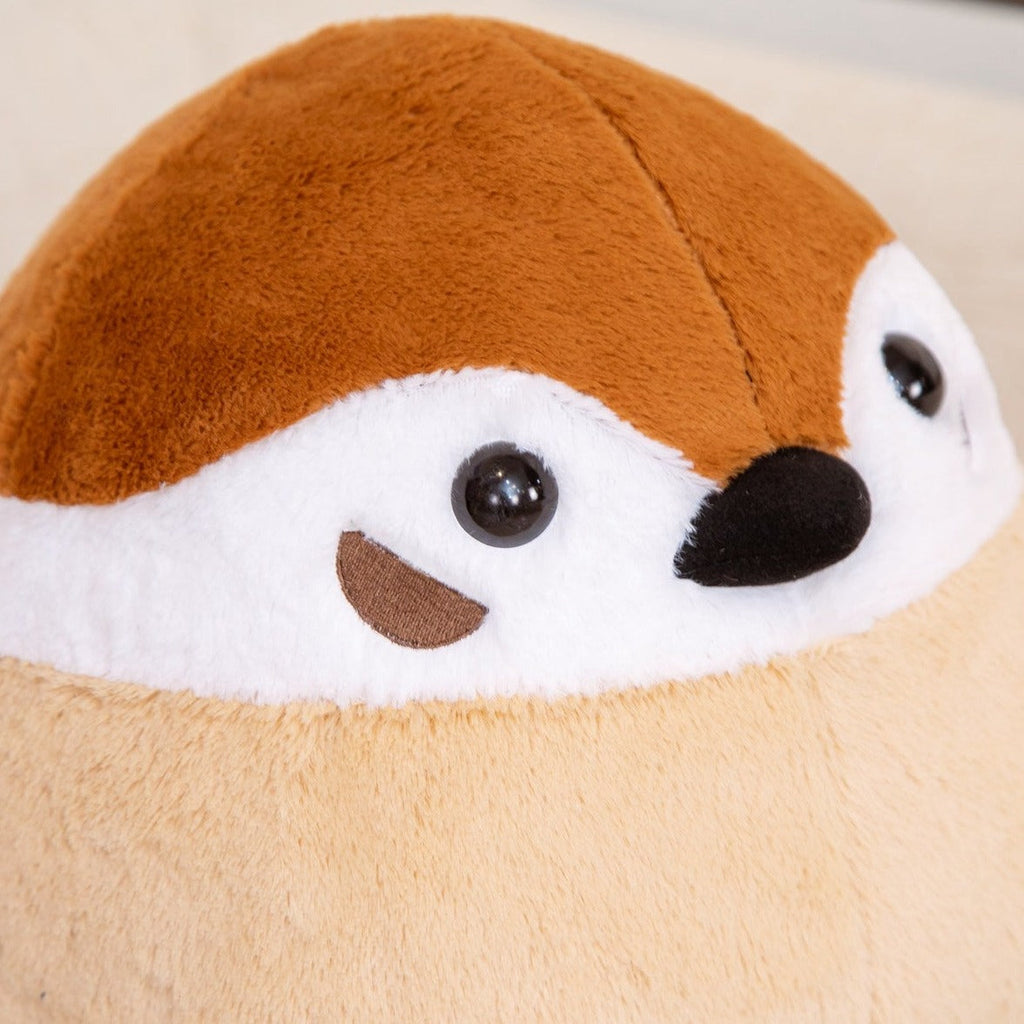 Round Chonky Sparrow Raven Crow Bird Plushies | ventumra