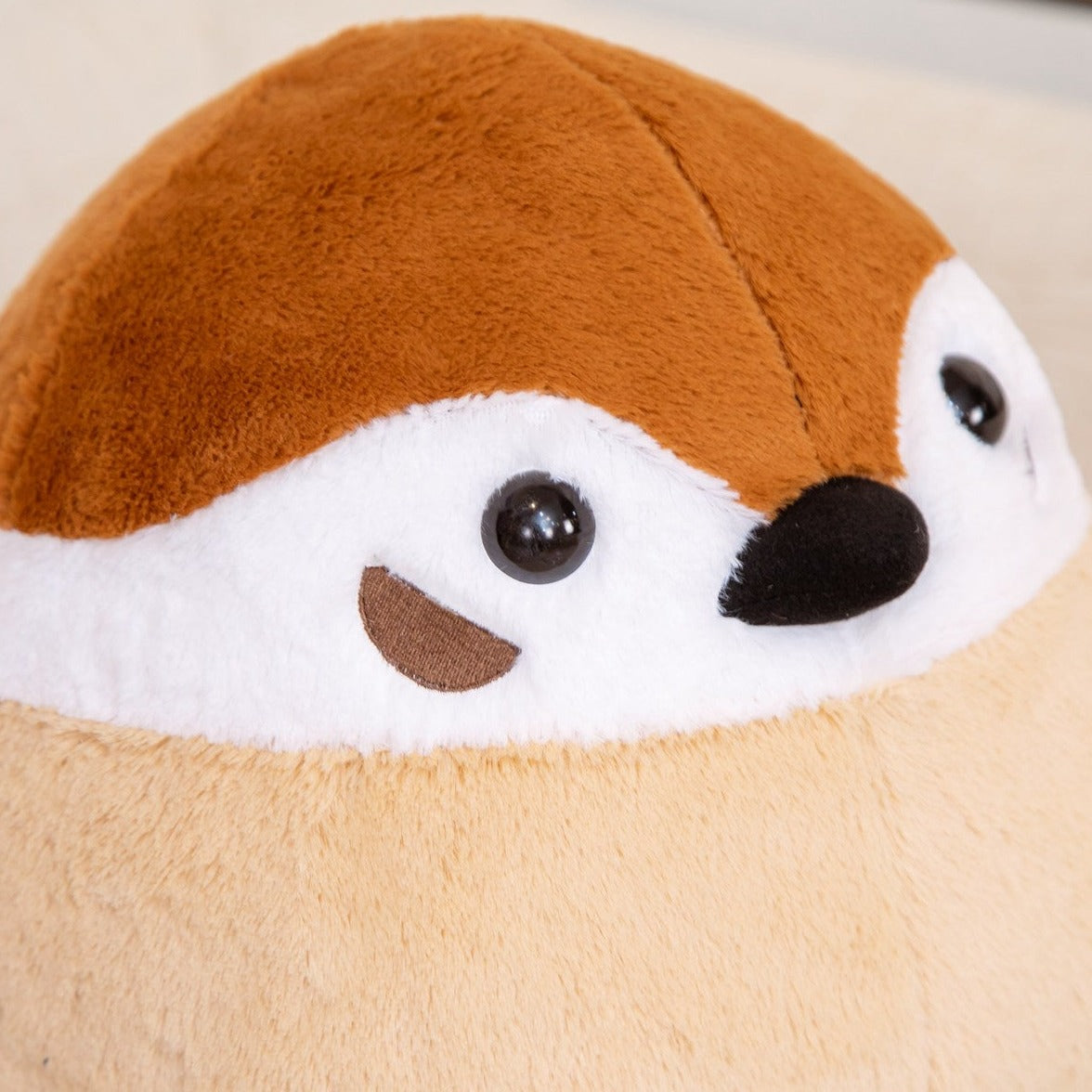 Round Chonky Sparrow Raven Crow Bird Plushies | ventumra