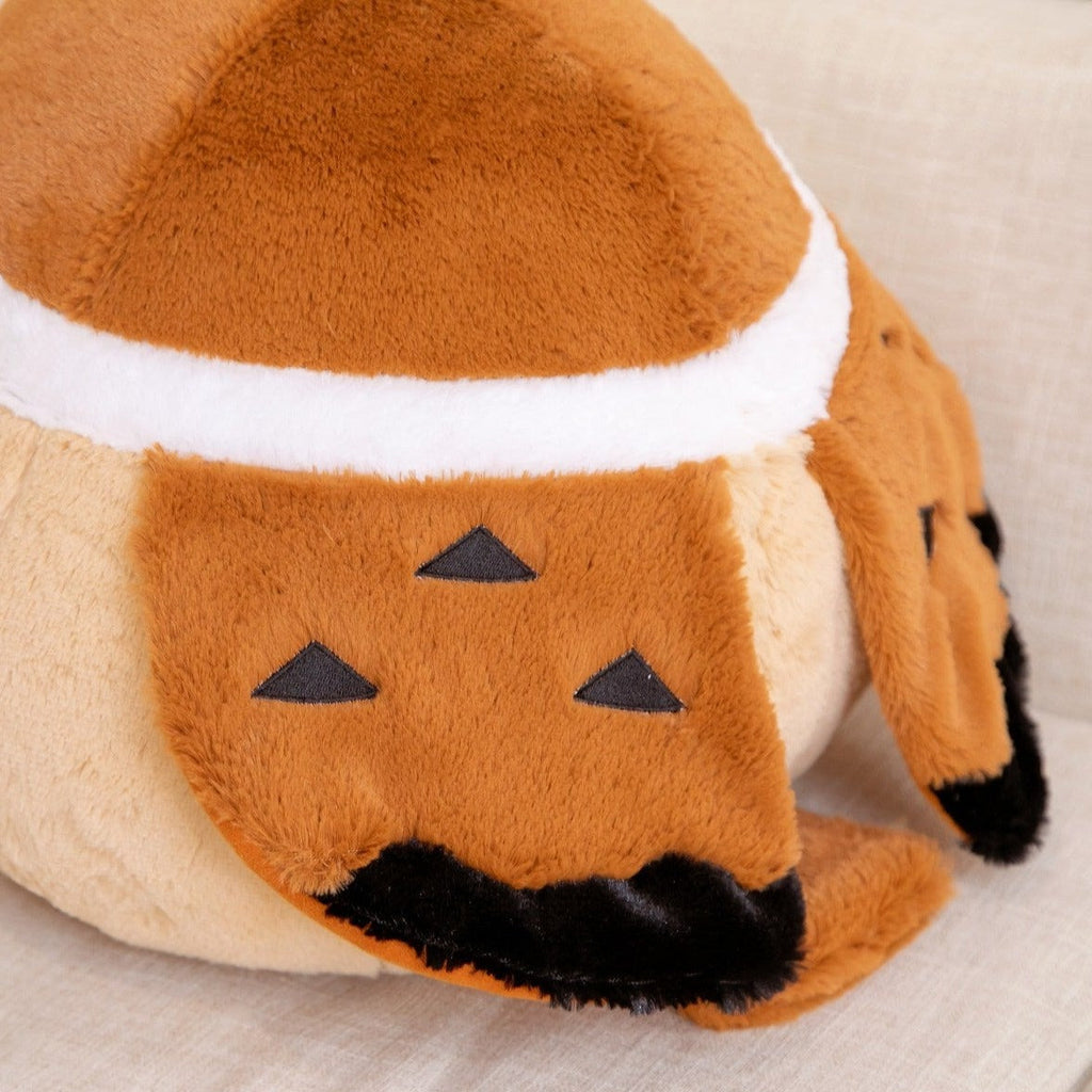 Round Chonky Sparrow Raven Crow Bird Plushies | ventumra