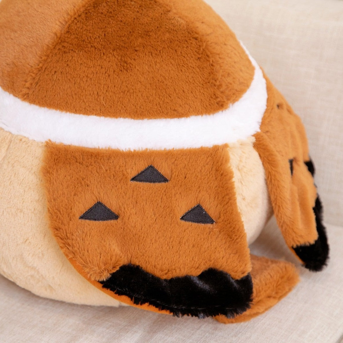 Round Chonky Sparrow Raven Crow Bird Plushies | ventumra