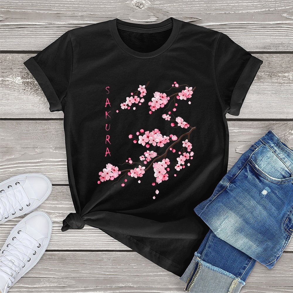 Sakura Cherry Blossom Tee | ventumra