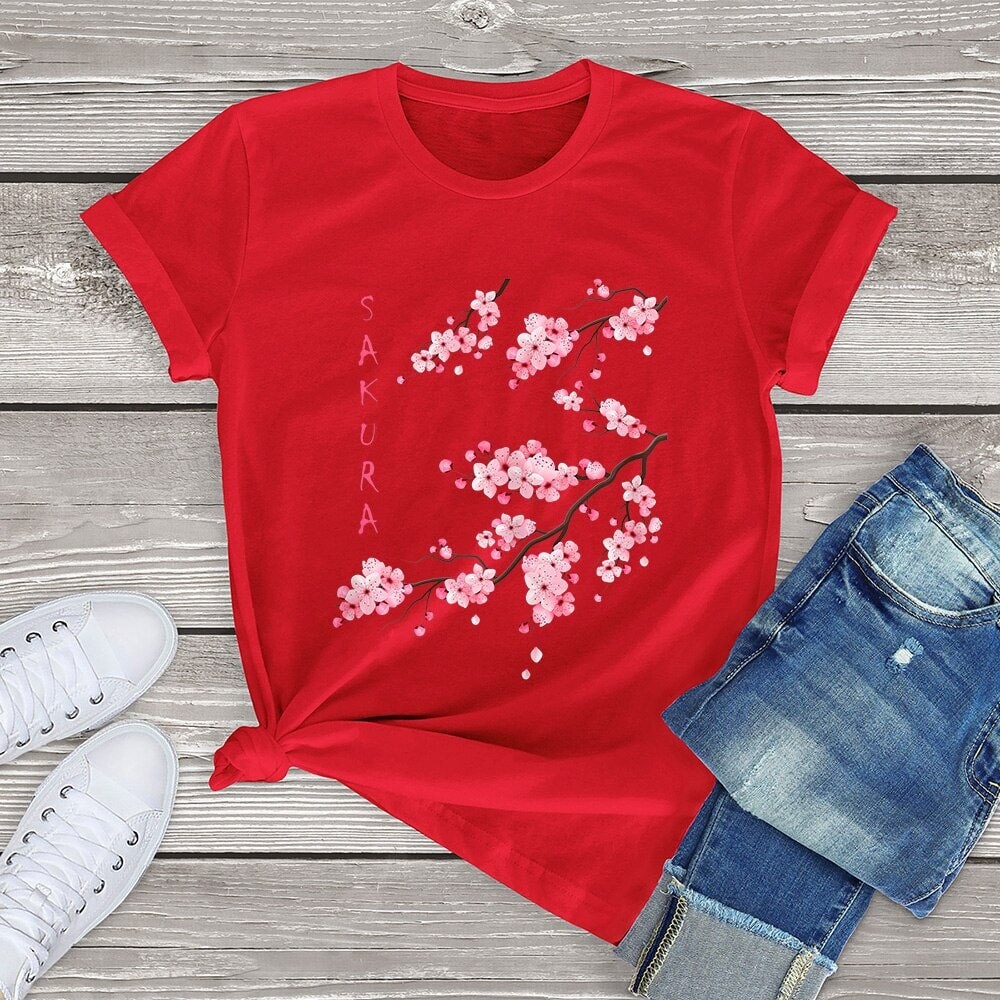Sakura Cherry Blossom Tee | ventumra