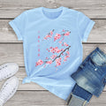 kawaiies-softtoys-plushies-kawaii-plush-Sakura Cherry Blossom Tee Tops White XS 