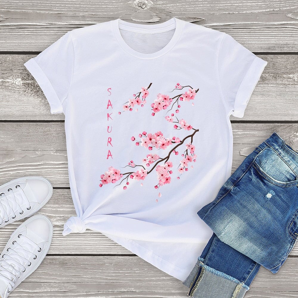 Sakura Cherry Blossom Tee | ventumra