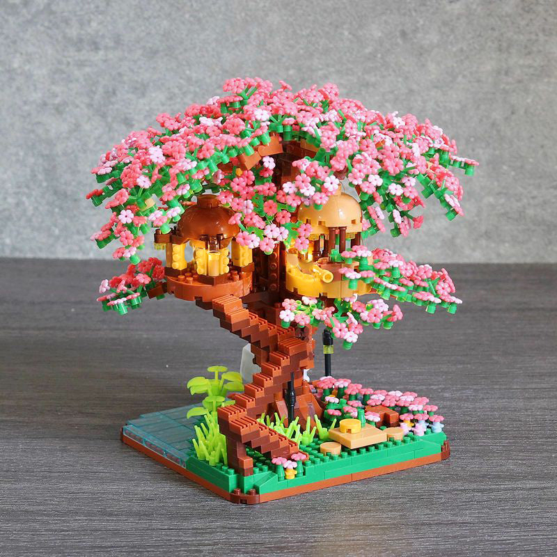 Sakura-kirsebærblomstertræhus nano-byggesæt | ventumra