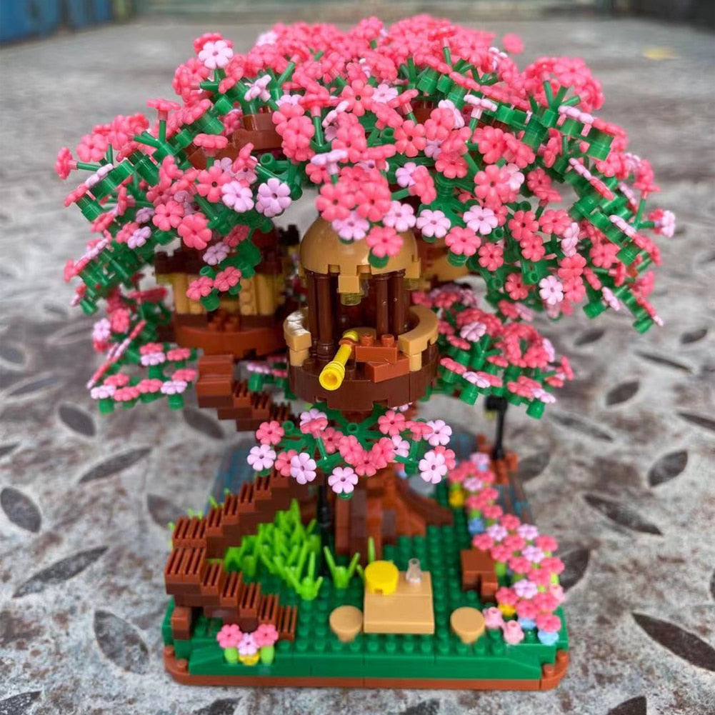Sakura-kirsebærblomstertræhus nano-byggesæt | ventumra