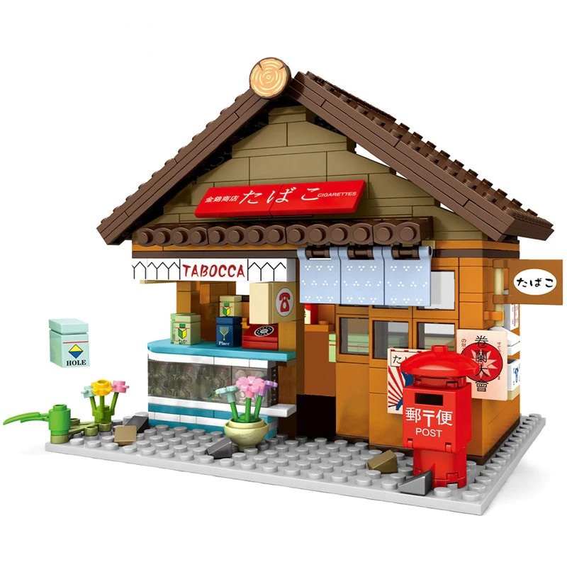 Shirakawa-go Dori Street Japanese Stores Building Sets - Limited Stock | ventumra